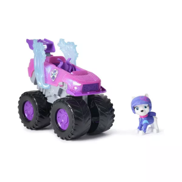 Paw Patrol Rescue Wheels Roxi con Camion Trasformabile e Personaggio 3+ Anni, Veicolo Giocattolo per Bambini