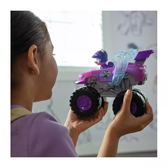 Paw Patrol Rescue Wheels Roxi con Camion Trasformabile e Personaggio 3+ Anni, Veicolo Giocattolo per Bambini