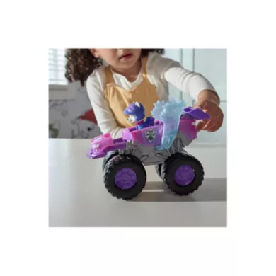 Paw Patrol Rescue Wheels Roxi con Camion Trasformabile e Personaggio 3+ Anni, Veicolo Giocattolo per Bambini
