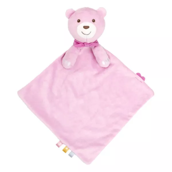 Maxi Doudou Orso Rosa Chicco – Peluche Morbido con Musica Classica, Lavabile, Neonato 0+ Mesi