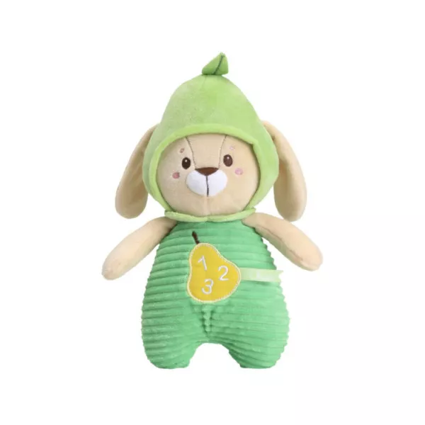 Coniglietto Perino Chicco – Peluche Interattivo Trilingue con Suoni e Numeri, 6+ Mesi