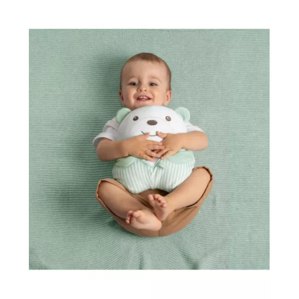 Peluche Orsetto Verde Chicco – Peluche Elettronico Morbido con Musica Rilassante e Luce Soffusa, 0+ Mesi
