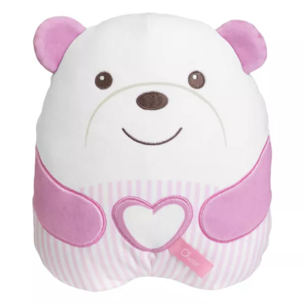 Peluche Orsetto Rosa Chicco – Peluche Elettronico Morbido con Musica Rilassante e Luce Soffusa, 0+ Mesi