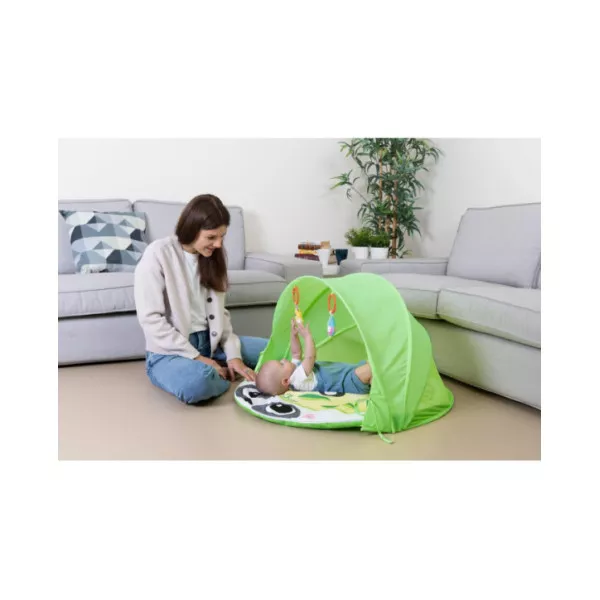 Palestrina Magic Forest Panda Chicco – Tappeto Neonato con Tettuccio e Giochi Sensoriali, 0+ Mesi