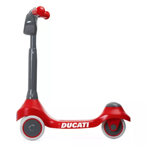 Chicco Monopattino Ducati Scooter – Monopattino Evolutivo 3 Ruote in Gomma, Leggero e Stabile, Base Antiscivolo, 2-4 Anni