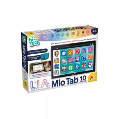 Tablet Mio Tab 10” LIA – Tablet Educativo 10 Pollici con Intelligenza Artificiale, 300+ App , Bumper Protettivo, 5-12 Anni