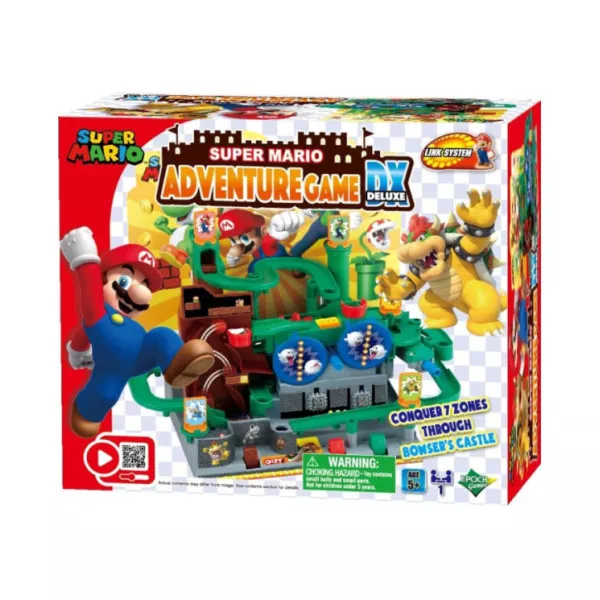 Gioco da Tavolo Super Mario Adventure Game DX – Labirinto d’Azione per Bambini 5+ Anni EPOCH