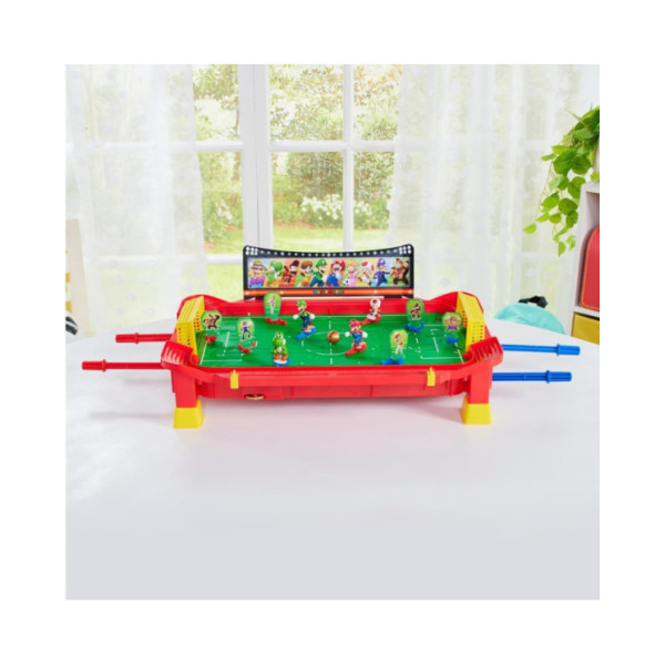 Gioco da Tavolo Super Mario Football Striker – Calcio Interattivo 2 Giocatori 5+ Anni EPOCH Games