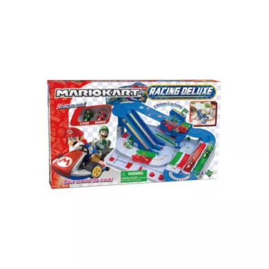 Gioco Mario Kart Racing Deluxe – Pista Interattiva con Ostacoli e Karts Mario & Luigi 5+ Anni EPOCH Games