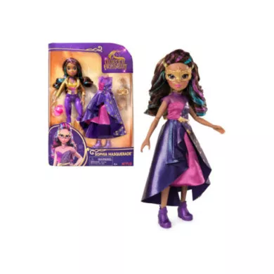 Bambola Sophia Ballo in Maschera – Bambola 24 cm con 9 Accessori Fashion e Capelli Arcobaleno 4+ Anni Unicorn Academy