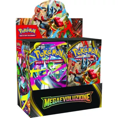 Box Pokémon Megaevoluzione 36 Buste Gioco di Carte Collezionabili GCC in Italiano