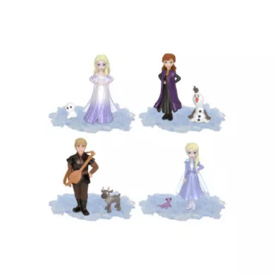 Bambole Disney Frozen Ice Reveal – Set 2 Gioco Sorpresa con Bambolina e Accessori, Bambini 3+ Anni