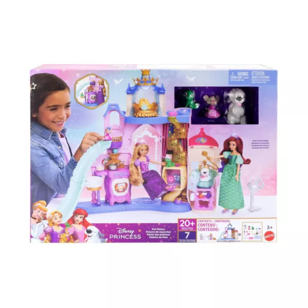 Disney Princess Palazzo dei Cuccioli – Playset Castello con Animali e Accessori 3+ Anni JBF96