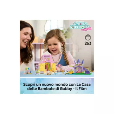 LEGO Gabby's Dollhouse 11205 Dolce Montagna e Giardino di Gattina Fatina, Giocattolo con Personaggi per Bambine e Bambini 4+