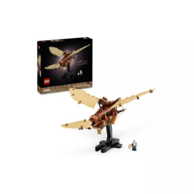 LEGO Icons 10363 Macchina Volante di Leonardo da Vinci, Modellino da Costruire per Adulti da Collezione, Regalo Uomo o Donna