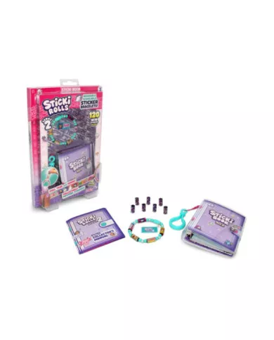 Braccialetto Stickers con Libro Ravensburger Sticki Rolls Serie 2 per Bambine 5+ Anni Gioco Creativo Collezionabile