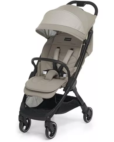 Passeggino Leggero Foppapedretti Ciao Mandorla per Bambini 0-22 kg (0-4 Anni) Telaio in Alluminio, Chiusura a Una Mano