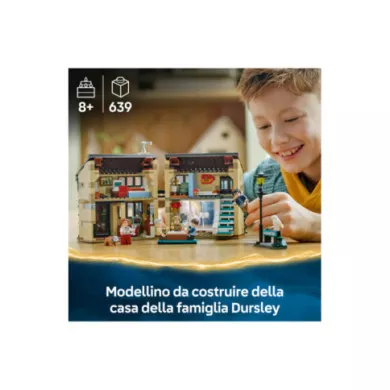 LEGO Harry Potter 76451 Privet Drive: la Visita di zia Marge, Casa Giocattolo con 6 Personaggi, Regalo per Bambini da 8 Anni