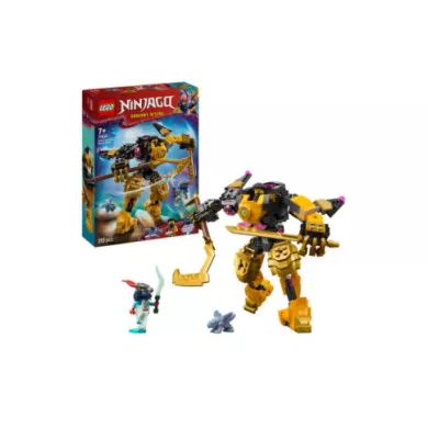 LEGO NINJAGO 71839 Battle Mech Spinjitzu di Arin con Action Figure Snodabile, Drago Giocattolo e 2 Minifigure, Idea Regalo 7+