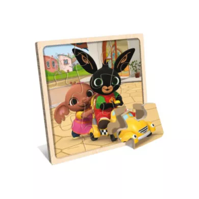 Bing Puzzle Legno 9 Pezzi - Gioco Educativo Bambini Liscianigiochi