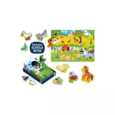 Liscianigiochi Montessori Maxi La Mia Fattoria - Gioco Tattile Educativo