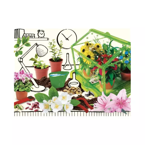 I'm a Genius Laboratorio di Botanica - Kit Serra e Coltivazione Piante