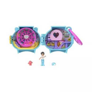 Polly Pocket Mini Mondo Pet Riccio - Set compatto per bambine dai 4 anni