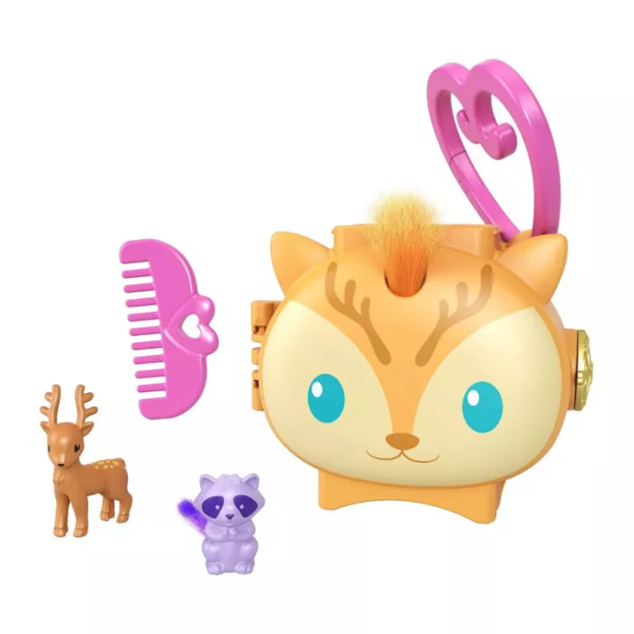 Polly Pocket Medaglione Animali da Collezione Mattel