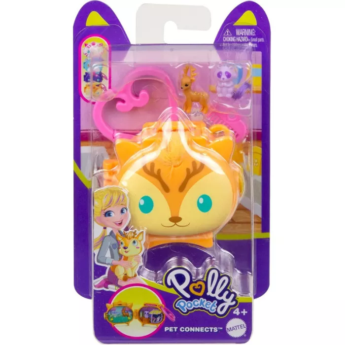 Polly Pocket Medaglioni Animali Domestici da Collezione Mattel
