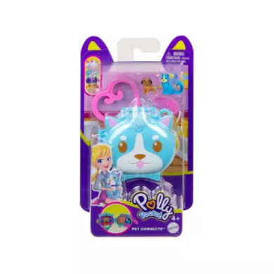 Polly Pocket Medaglioni Animali Domestici da Collezione Mattel