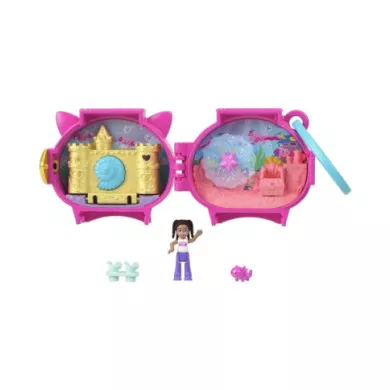Polly Pocket Mini Mondo Pet Ajolote - Gioco Compatto Collezione Bambine 4+