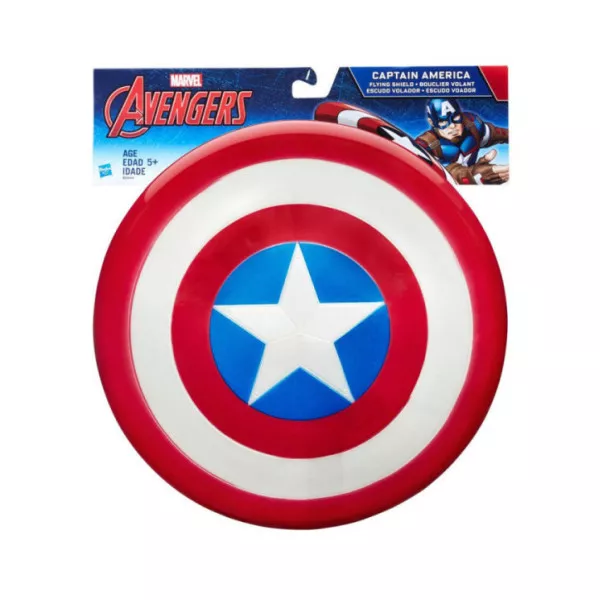 Scudo Captain America Avengers Marvel – Scudo Volante Roleplay Bambini 5+ Anni Hasbro Gioco di Ruolo Supereroi