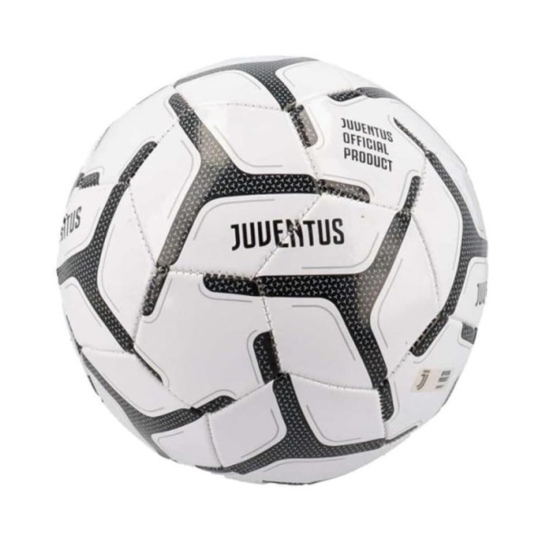 Pallone Calcio Juventus Cucito Misura 5 - Bambini Nero Bianco