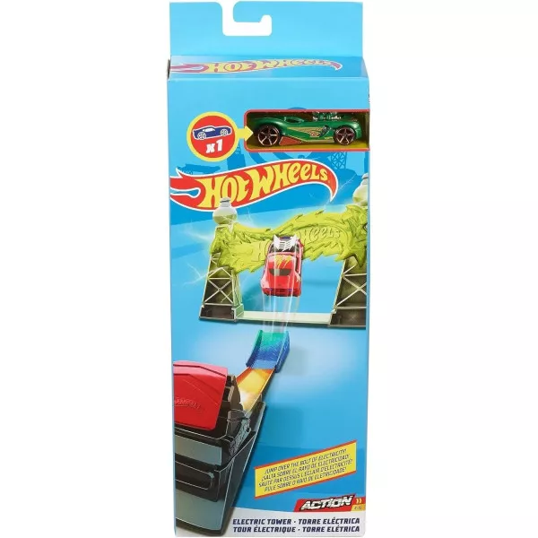 Hot Wheels Classic Stunt Set - Pista Modulare con Macchina Mattel