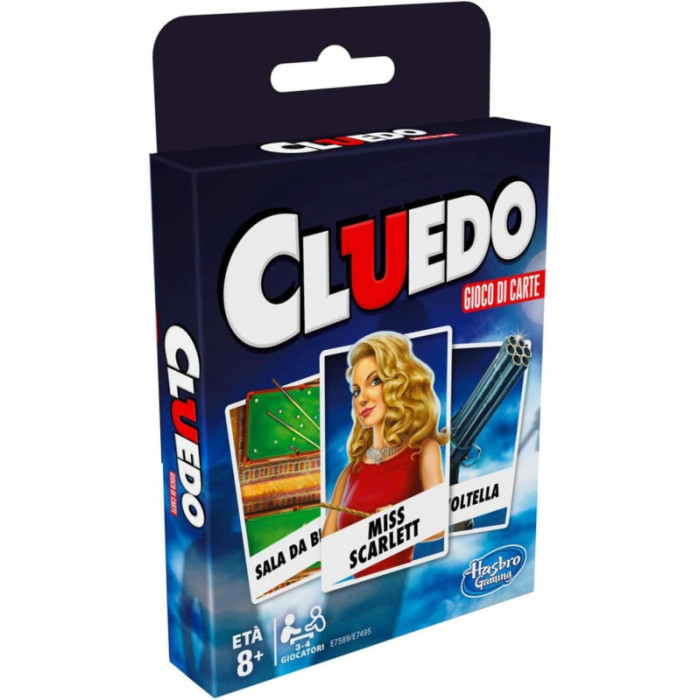 Cluedo Gioco di Carte Hasbro - Gioco Mistero per Bambini e Famiglie