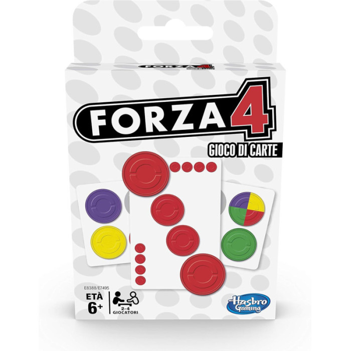 Forza 4 Gioco di Carte Hasbro Gaming - Versione Italiana