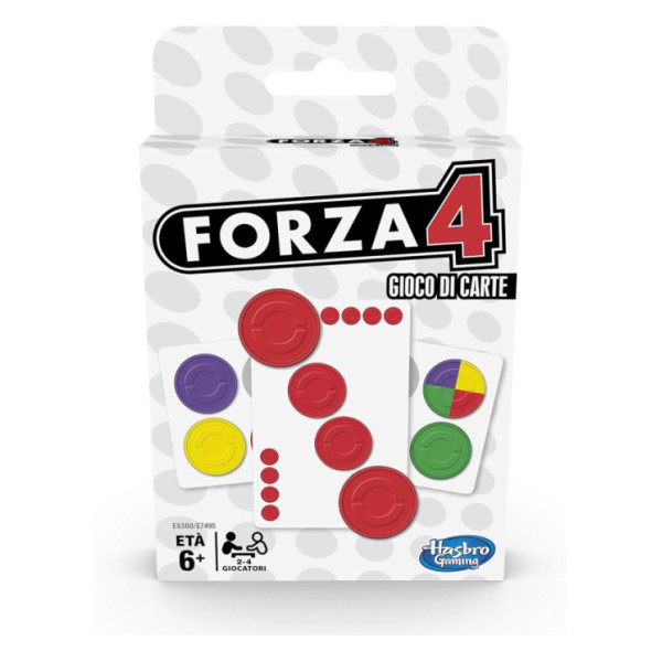 Forza 4 Gioco di Carte Hasbro Gaming - Versione Italiana