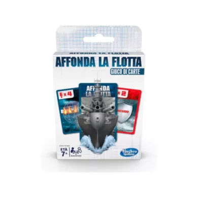 Affonda la Flotta Hasbro Gaming - Gioco di Carte Battaglia Navale