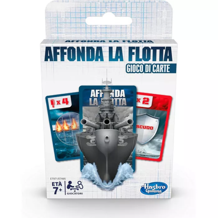 Affonda la Flotta Hasbro Gaming - Gioco di Carte Battaglia Navale
