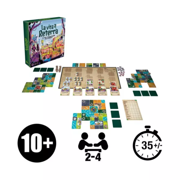 La vita a Reterra - Gioco Strategia Tavolo Avalon Hill Versione Italiana
