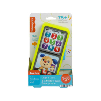 Smartphone Scorri e Impara - Telefono Giocattolo Didattico 9-36 Mesi Fisher Price