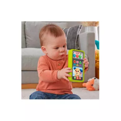 Smartphone Scorri e Impara - Telefono Giocattolo Didattico 9-36 Mesi Fisher Price