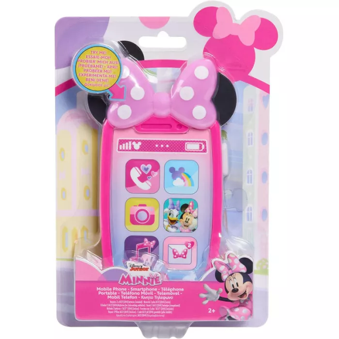 Smartphone Giocattolo Minnie Mouse Disney con Luci e Suoni – Telefono Interattivo 3+ Anni