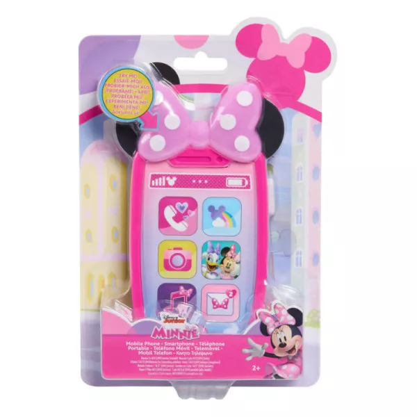 Smartphone Giocattolo Minnie Mouse Disney con Luci e Suoni – Telefono Interattivo 3+ Anni