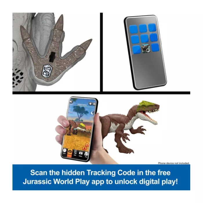 Jurassic World Frenzy Pack Beipiaosaurus Dinosauro Figura con Articolazioni Mobili