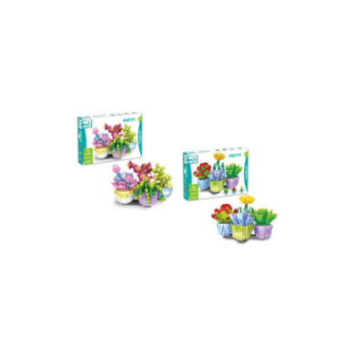 Set Costruzioni Fiori in Vaso Yes Toys 412/485 Pezzi – Flowers Vasetti Decorativi 6+ Anni