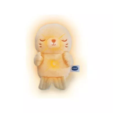 Perla Dolci Sogni: Peluche Luminoso Foca Luce Notturna 0-8 Anni VTech