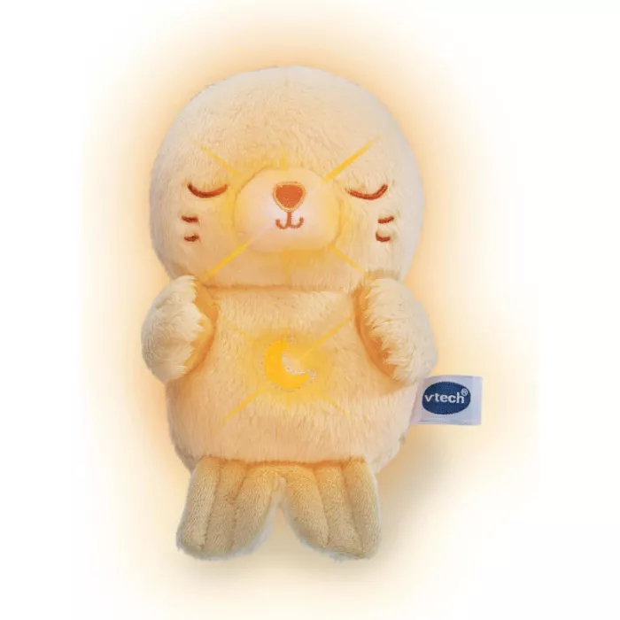 Perla Dolci Sogni: Peluche Luminoso Foca Luce Notturna 0-8 Anni VTech