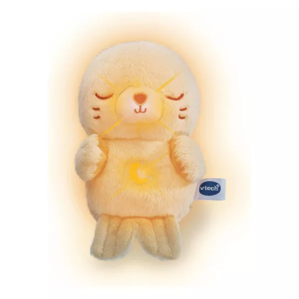 Perla Dolci Sogni: Peluche Luminoso Foca Luce Notturna 0-8 Anni VTech