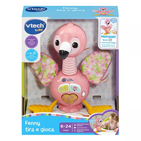 Fenny Fenicottero Interattivo Sensoriale Luci Suoni 3-24 Mesi VTech